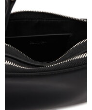 CALVIN KLEIN SIGNATURE LOGO STRAP Borsa camera case doppia funzione black / shiny nickel - Borse Donna - 5