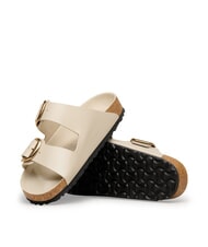 BIRKENSTOCK ARIZONA BIG BUCKLE  Sandali in pelle shine oyster - Scarpe Donna - 4