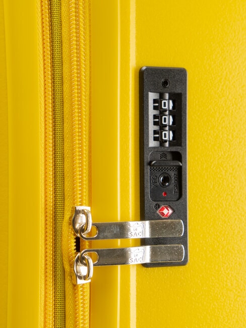 SLIDE Trolley Grande, espandibile light yellow - Trolley Rigidi