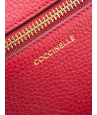 COCCINELLE JINNY Mini Bag a tracolla sangria - Borse Donna - 3