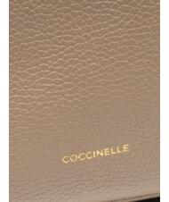 COCCINELLE JINNY Zaino in pelle warm taupe - Borse Donna - 3