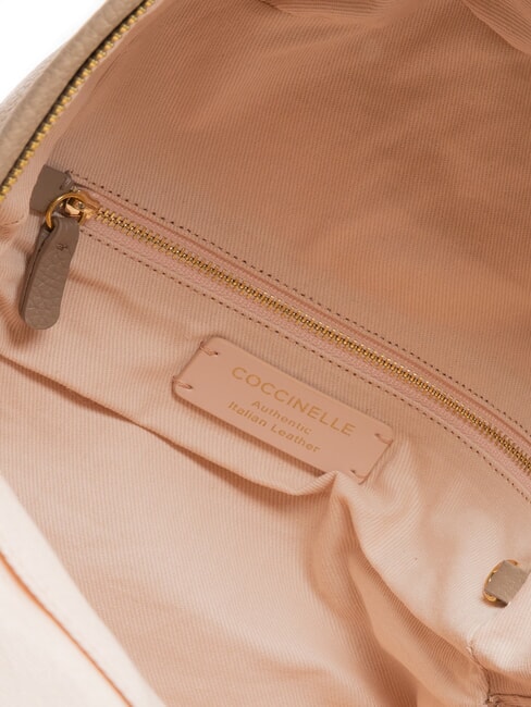 JINNY Zaino in pelle warm taupe - Borse Donna