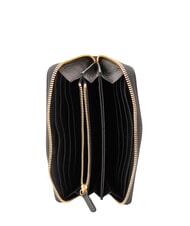 COCCINELLE BINXIE Portafoglio Zip Around Nero - Portafogli Donna - 2