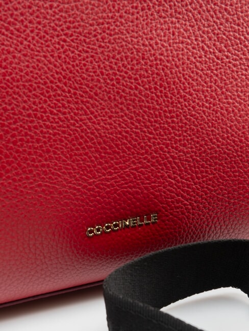 MARINA Shopping Bag in pelle sangria - Borse Donna