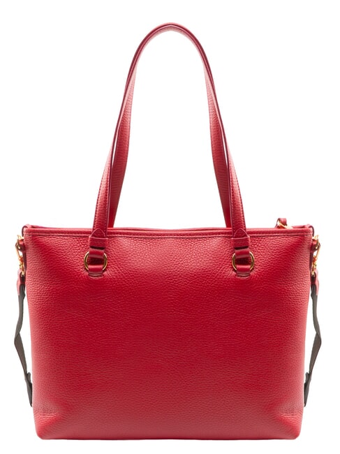MARINA Shopping Bag in pelle sangria - Borse Donna