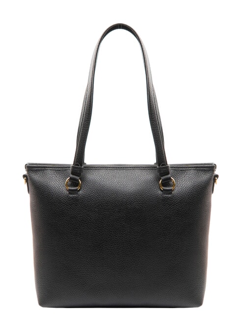 MARINA Shopping Bag in pelle Nero - Borse Donna