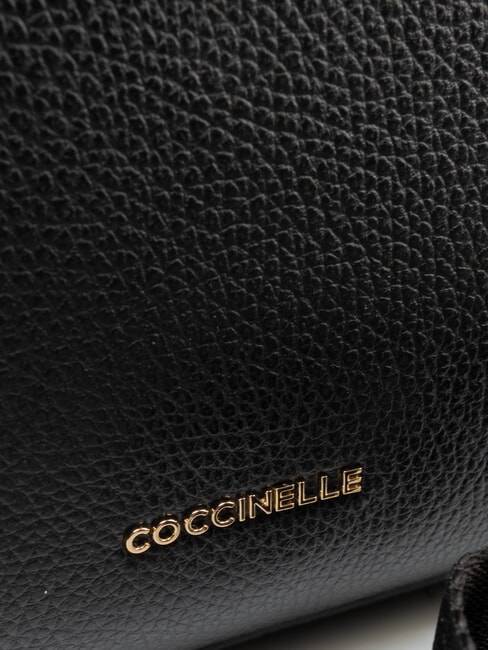 MARINA Shopping Bag in pelle Nero - Borse Donna