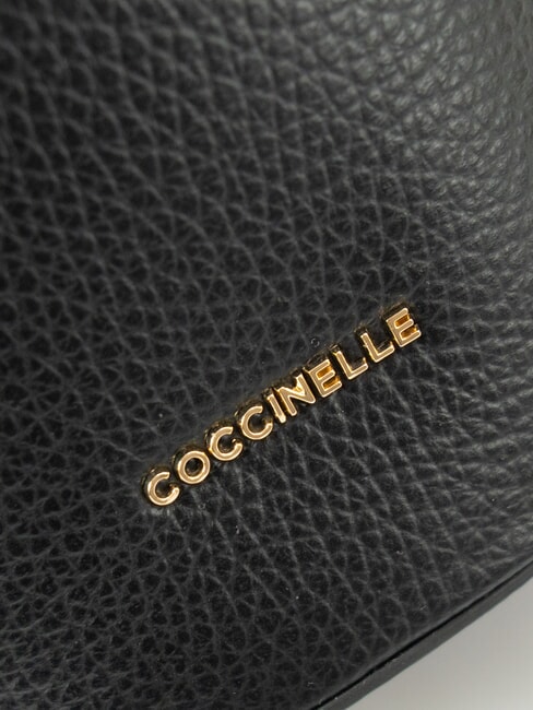 CHARLOTTE Mini Secchiello in pelle Nero - Borse Donna