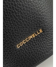 COCCINELLE CHARLOTTE Mini Secchiello in pelle Nero - Borse Donna - 2