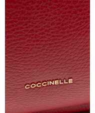 COCCINELLE CHARLOTTE Zainetto in pelle sangria - Borse Donna - 3