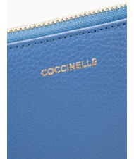 COCCINELLE LORINE Pochette in pelle azul - Borse Donna - 3