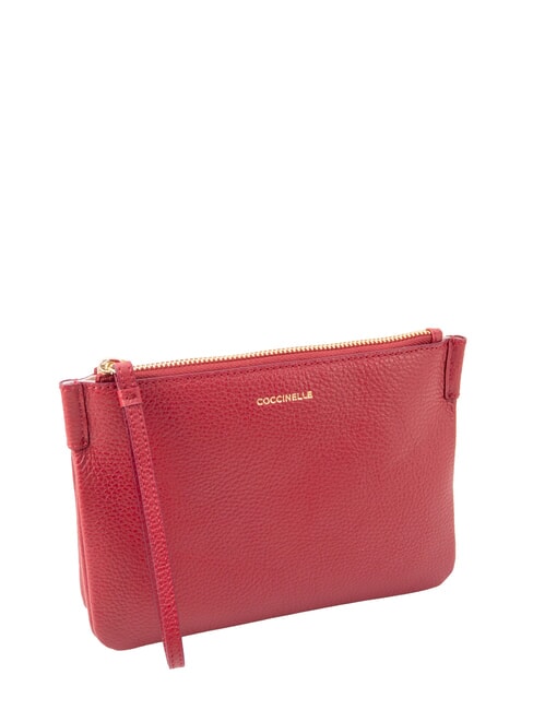 LORINE Pochette in pelle sangria - Borse Donna