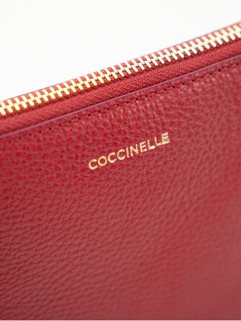 LORINE Pochette in pelle sangria - Borse Donna