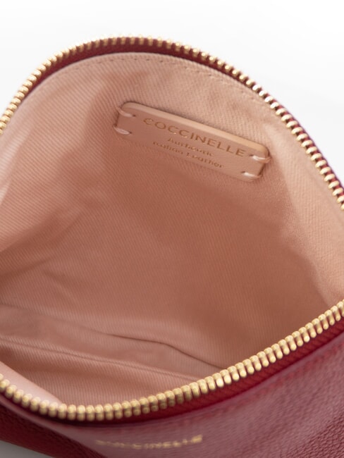 LORINE Pochette in pelle sangria - Borse Donna