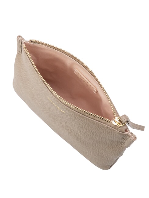 LORINE Pochette in pelle warm taupe - Borse Donna