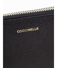 COCCINELLE LORINE Pochette in pelle Nero - Borse Donna - 3