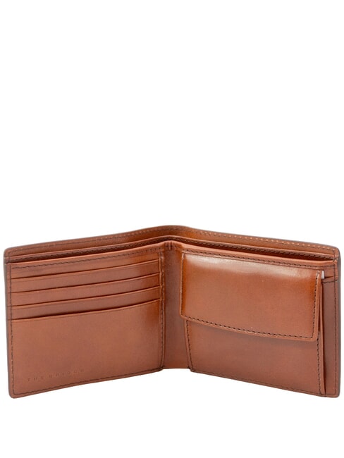 BIAGIO Portafoglio in pelle marrone 14/rutenio palladio - Portafogli Uomo