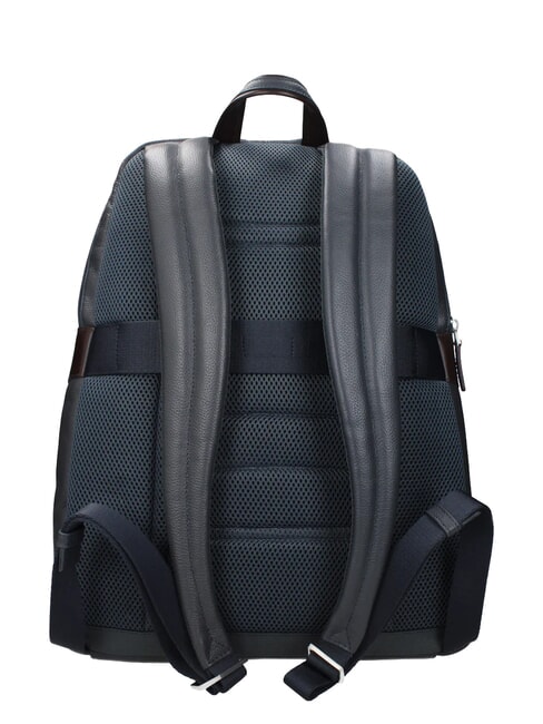 X1 Zaino porta PC 15,6" in pelle blu/marrone - Zaini da lavoro porta PC