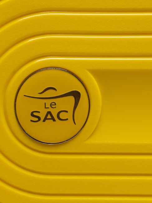 SLIDE Set Cabin + Medio e Grande espandibili, ultraresistenti light yellow - Set Trolley