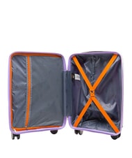 LESAC SLIDE Set Cabin + Medio e Grande espandibili, ultraresistenti violet - Set Trolley - 3