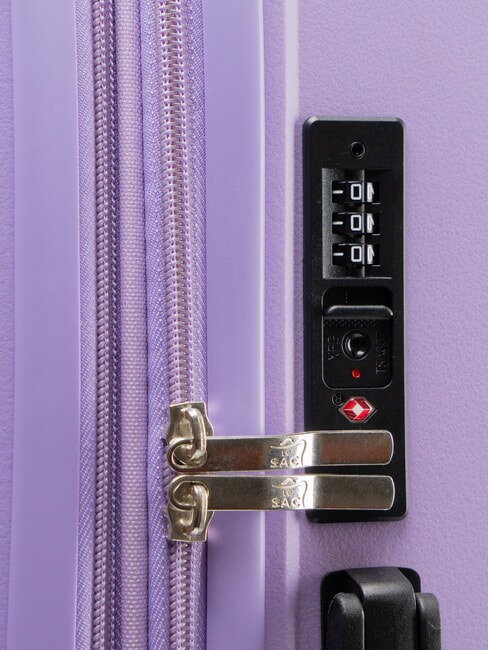 SLIDE Set Cabin + Medio e Grande espandibili, ultraresistenti violet - Set Trolley