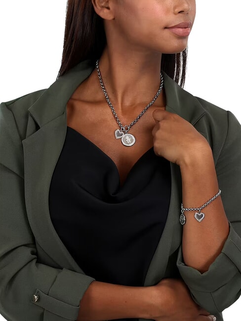 LOVE SPECIAL Kit bracciale e collana ACCIAIO - Bracciali Donna