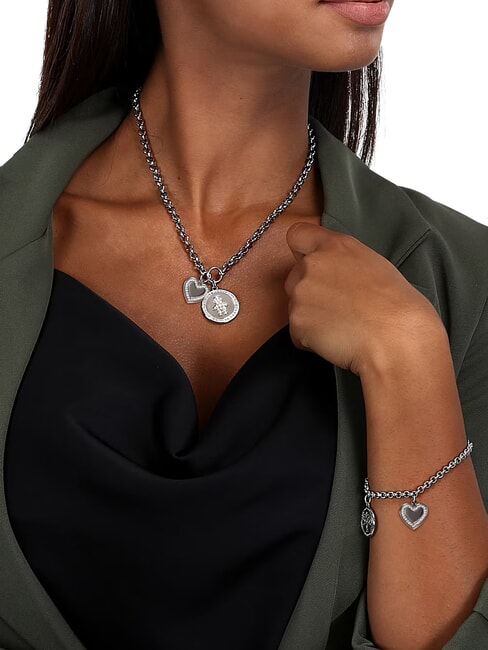 LOVE SPECIAL Kit bracciale e collana ACCIAIO - Bracciali Donna