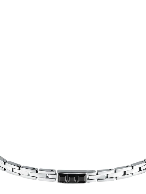 MOTOTOWN Bracciale in acciaio Nero - Bracciali Uomo