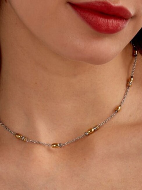 COLORI Collana acciaio/oro - Collane