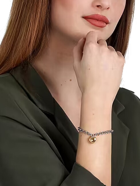 TALISMANI Bracciale acciaio/oro - Bracciali Donna