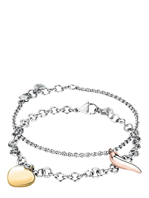 TALISMANI Bracciale acciaio/oro - Bracciali Donna