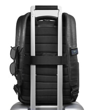 PIQUADRO CRONUS Zaino porta PC 14", in pelle Nero - Zaini da lavoro porta PC - 2
