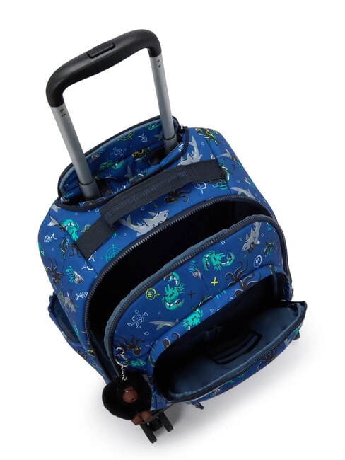 NEW ZEA Zaino trolley con porta pc undersea party - Zaini con carrello