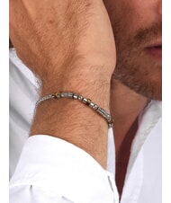MORELLATO PIETRE Bracciale in acciaio e gemme ACCIAIO - Bracciali Uomo - 6