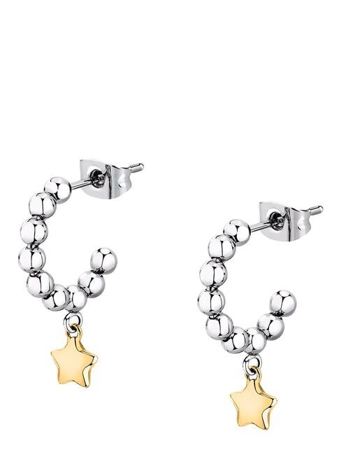 TALISMANI Orecchini acciaio/oro - Orecchini