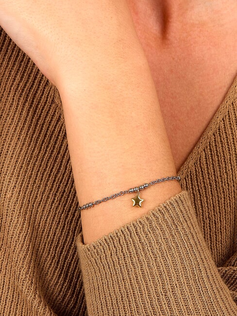 TALISMANI Bracciale acciaio/oro - Bracciali Donna