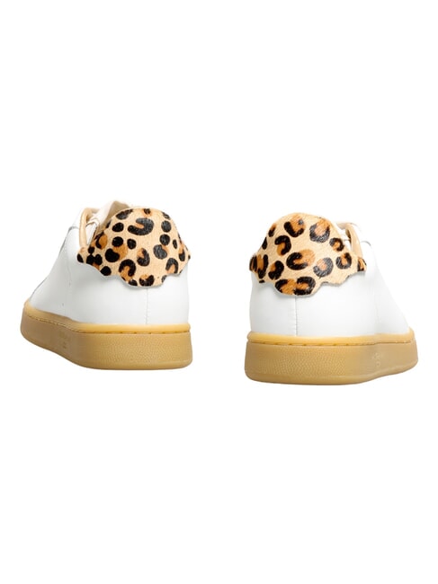 J CONNORS Sneakers white leopard honey sole - Scarpe Donna