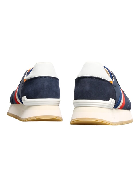 TORINO Sneakers blue orange white - Scarpe Uomo