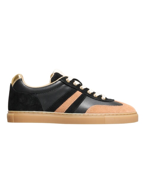 COURT Sneakers black beige gold - Scarpe Donna