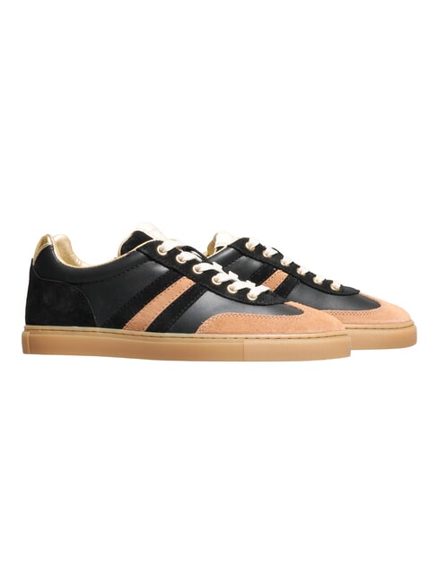 COURT Sneakers black beige gold - Scarpe Donna