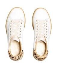 SERAFINI J CONNORS Sneakers white leopard honey sole - Scarpe Donna - 3