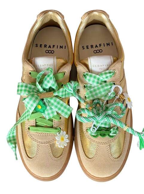 COURT Sneakers gold beige - Scarpe Donna