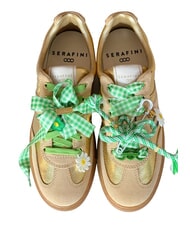 SERAFINI COURT Sneakers gold beige - Scarpe Donna - 5