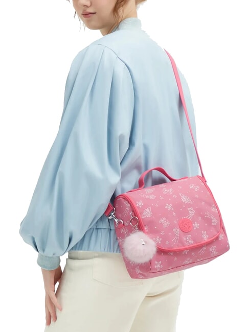 NEW KICHIROU Porta pranzo con tracolla medium pink - Borse e accessori kids