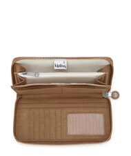 KIPLING MONEY WORLD Portafoglio Zip Around early tan - Portafogli Donna - 2