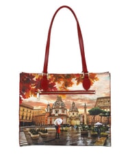 YNOT YESBAG L Borsa shopping, a spalla rome raining - Borse Donna - 2