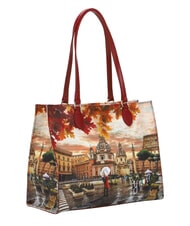 YNOT YESBAG L Borsa shopping, a spalla rome raining - Borse Donna - 3