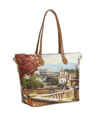 YNOT YESBAG L Borsa shopping, a spalla rome landscape - Borse Donna - 2