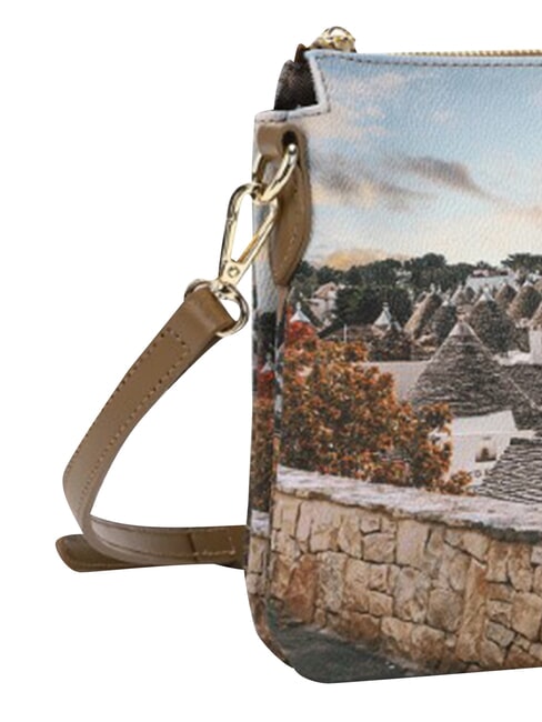 YESBAG Borsa a spalla, due scomparti romantic trulli - Borse Donna