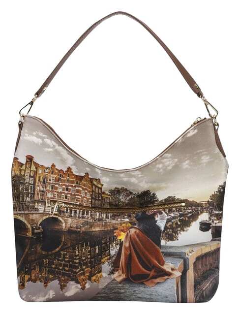 YESBAG L Borsa a spalla autumn in hollad - Borse Donna